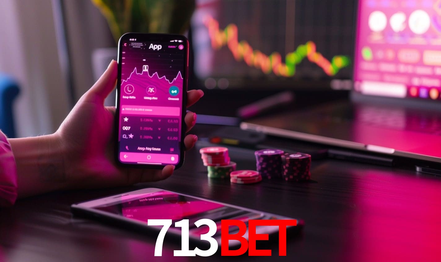 Comparação APP mobile vs versão web da 713bet